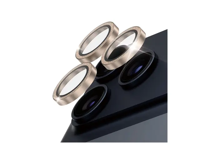 PanzerGlass Hoops - Linsebeskytter for mobiltelefon glitrende gull...