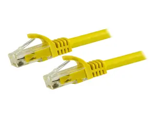 STARTECH 1.5 M CAT6 CABLE YELLOW SNAGLESS - 24 AWG COPPER WIRE