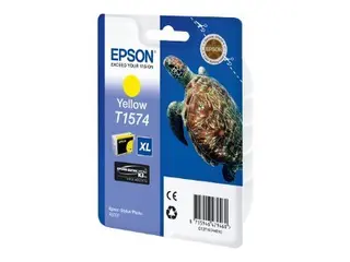 Epson T1574 - 25.9 ml - gul - original - blister blekkpatron - for Stylus Photo R3000