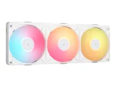 CORSAIR iCUE Link RX360 II RGB - Kabinettvifte Unified Frame - 120 mm - hvit