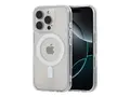iiglo - Baksidedeksel for mobiltelefon MagSafe-samsvar - silikon, termoplast-polyuretan (TPU) - gjennomsiktig - for Apple iPhone 16 Pro