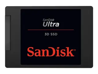 SanDisk Ultra 3D - SSD - 250 GB intern - 2.5" - SATA 6Gb/s