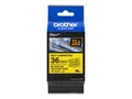 Brother TZe-SL661 - Selv-adhesiv - svart på gult Rull (3,6 cm x 8 m) 1 kassett(er) laminert teip - for P-Touch PT-D800W