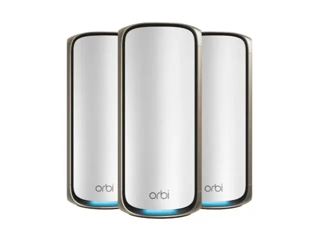 NETGEAR Orbi 970 Series RBE973S - Wi-Fi-system (ruter, 2 utvidere)...