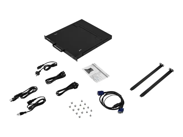 StarTech Rackmount KVM Console, Single Port VGA with 17" LCD Monit...