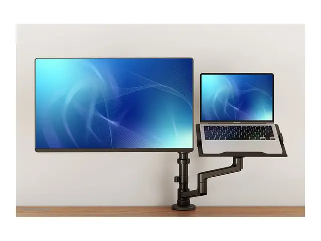 Neomounts DS20-425BL2 monteringssett - helbevegelses justerbar arm...