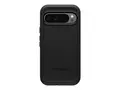 OtterBox Defender Series - Baksidedeksel for mobiltelefon robust - polykarbonat, termoplastisk elastomer (TPE) - svart - for Google Pixel 9 Pro XL
