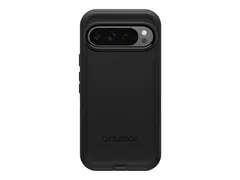 OtterBox Defender Series - Baksidedeksel for mobiltelefon robust - polykarbonat, termoplastisk elastomer (TPE) - svart - for Google Pixel 9 Pro XL