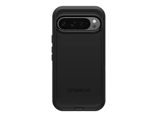 OtterBox Defender Series - Baksidedeksel for mobiltelefon robust - polykarbonat, termoplastisk elastomer (TPE) - svart - for Google Pixel 9 Pro XL