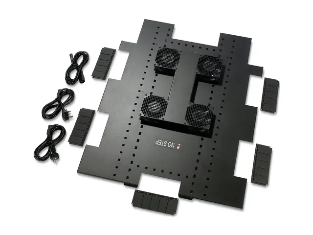 APC Roof Fan Tray - Systemviftebrett - AC 208/230 V - svart - for ...