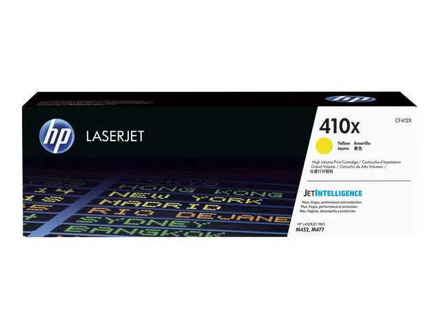 HP 410X - Høy ytelse - gul - original - LaserJet - tonerpatron (CF...