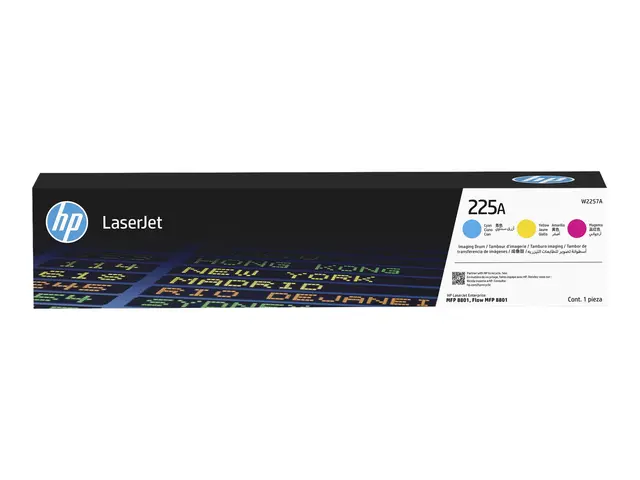 HP 225A - Farge (cyan, magenta, gul) original boks trommelsett for...