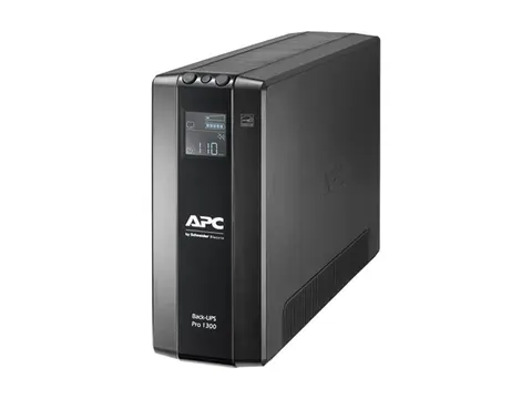 APC Back-UPS Pro BR1300MI - UPS - AC 230 V 780 watt - 1300 VA - USB - utgangskontakter: 8 - svart