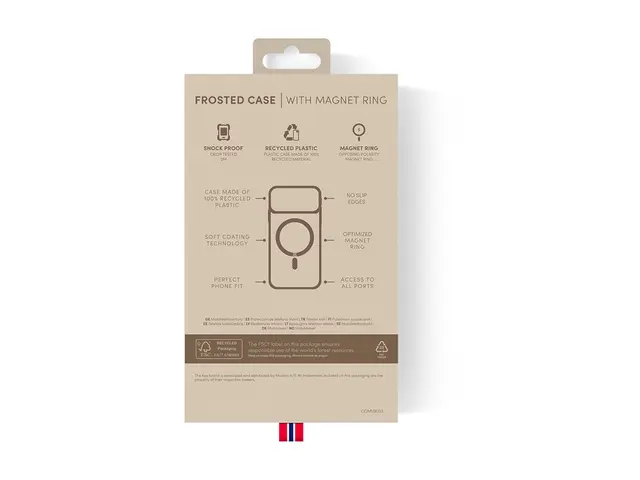 KEY - Baksidedeksel for mobiltelefon MagSafe-samsvar polykarbonat ...