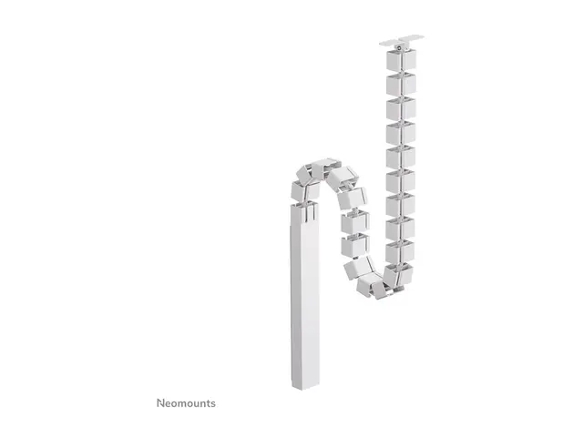 Neomounts - Kabelstyringsryggrad screw-mounted, universal hvit