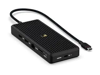 Unisynk - dokkingstasjon - USB-C 2 x HDMI - 1GbE