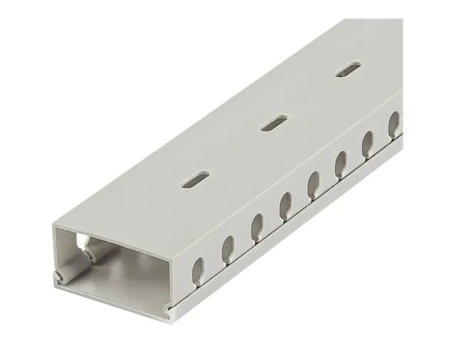 StarTech.com Open Slot Cable Management Raceway with Cover, 2"(50m...