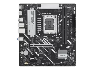ASUS PRIME B860M-K - Hovedkort - micro ATX LGA1851-sokkel - B860 Chipset - USB 3.2 Gen 2, USB 3.2 Gen 1, USB-C 3.2 Gen 1 - 2.5 Gigabit LAN - innbygd grafikk (CPU kreves) - HD-lyd (8-kanalers)