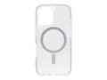 OtterBox React Series - Baksidedeksel for mobiltelefon MagSafe-samsvar - stjernest&#248;v (klart glitter) - for Apple iPhone 16