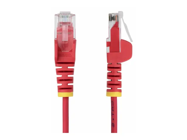 StarTech.com 2m Red Slim CAT6 Ethernet Cable, Snagless, 28AWG, LSZ...