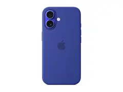 Apple - Baksidedeksel for mobiltelefon - MagSafe-samsvar silikon - ultramarin - for iPhone 16