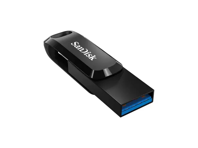 SanDisk Ultra Dual Drive Go - USB-flashstasjon - 64 GB - USB 3.1 G...
