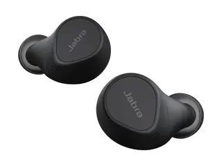 Jabra Evolve2 Buds MS - True wireless-hodetelefoner med mikrofon i &#248;ret - erstatning - Bluetooth - aktiv st&#248;ydemping - lydisolerende