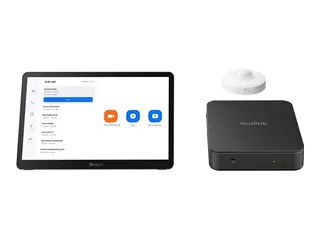 Yealink MCore Kit-C5-ZR - Zoom Room-system (MCore Pro Mini-PC, MTouch Plus-berøringspanel, RoomSensor) 11th Gen Core i5, 8GB RAM, 128GB SSD