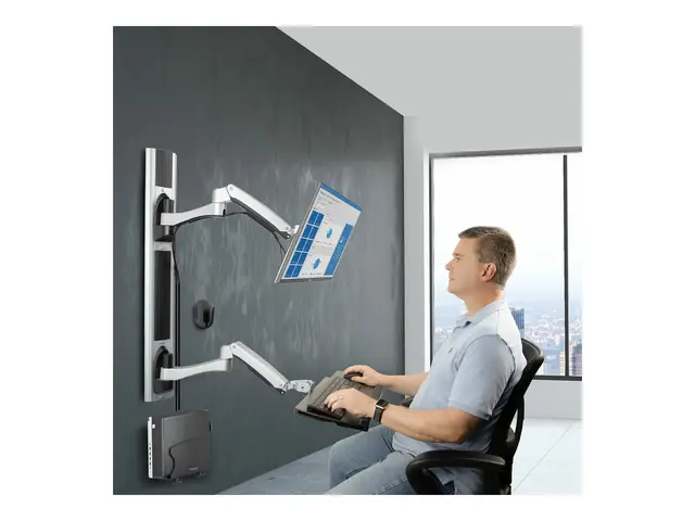 Startech Wall Mount Workstation, VESA For 32" Monitors (22lb/10kg)...