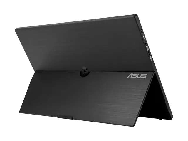 ASUS ZenScreen MB16AHVE - LED-skjerm - 15.6" portabel - 1920 x 1080 Full HD (1080p) @ 60 Hz - IPS - 250 cd/m² - 800:1 - 5 ms - Mini HDMI, 2xUSB-C - svart 