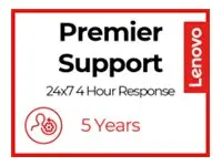 Lenovo Premier Support - Utvidet serviceavtale deler og arbeid - 5 &#229;r - p&#229; stedet - 24x7 - responstid: 4 t - for ThinkSystem SR650 V3