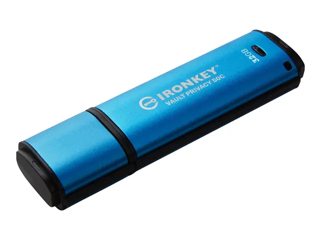 Kingston IronKey Vault Privacy 50C - USB-flashstasjon kryptert 32 ...