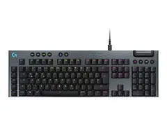 Logitech G G915 X - Tastatur - bakgrunnsbelyst USB - QWERTZ - Tysk - tastsvitsj: GL Tactile - svart