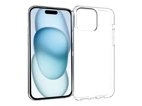 Insmat Crystal - Baksidedeksel for mobiltelefon blank - for Apple iPhone 15