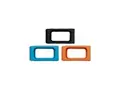 Kingston XS - SSD-etui - svart, lys bl&#229;, oransje (en pakke 3) for P/N: E SXS1000/2000G, SXS1000/1000G, SXS1000/2000G, SXS1000R/1000G, SXS1000R/2000G, XS2000