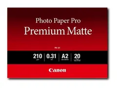 Canon Pro Premium PM-101 - Glatt matt 310 mikroner - varm hvittone - A2 (420 x 594 mm) - 210 g/m&#178; - 20 ark fotopapir