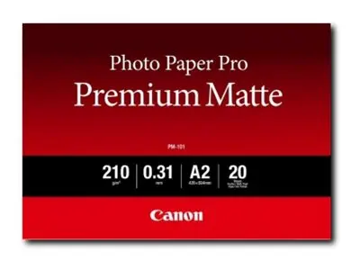 Canon Pro Premium PM-101 - Glatt matt - 310 mikroner - varm hvitto...