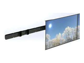 HI-ND - Monteringssett (veggmontering) - kant-til-kant for 2 LCD/plasma-paneler - menybrett - skjermstørrelse: 32"