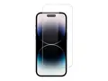 Screenor Premium - Silver Edition skjermbeskyttelse for mobiltelefon - glass - for Apple iPhone 15, 16