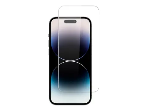 Screenor Premium - Silver Edition - skjermbeskyttelse for mobiltelefon glass - for Apple iPhone 15, 16