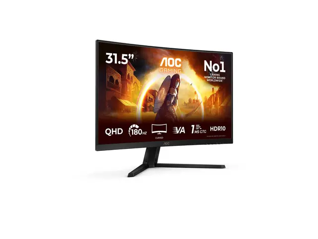 AOC Gaming CQ32G4VE - G4 Series LED-skjerm gaming kurvet 32" (31.5...