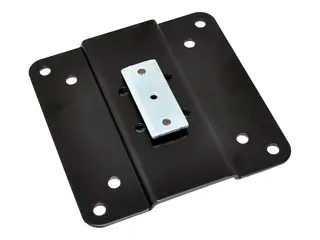 Ergotron StyleView Rear VESA Mount Kit - Monteringskomponent (adapterplate) for LCD-skjerm - metall - svart - skjermstørrelse: inntil 22" - for P/N: SV42-8302-2