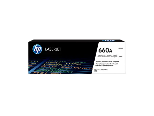 HP 660A - Original trommelsett for Color LaserJet Enterprise MFP M...