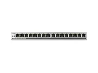 Zyxel GS1100-16EP - Switch - ikke-styrt - 16 x 10/100/1000 (16 PoE) stasjonær