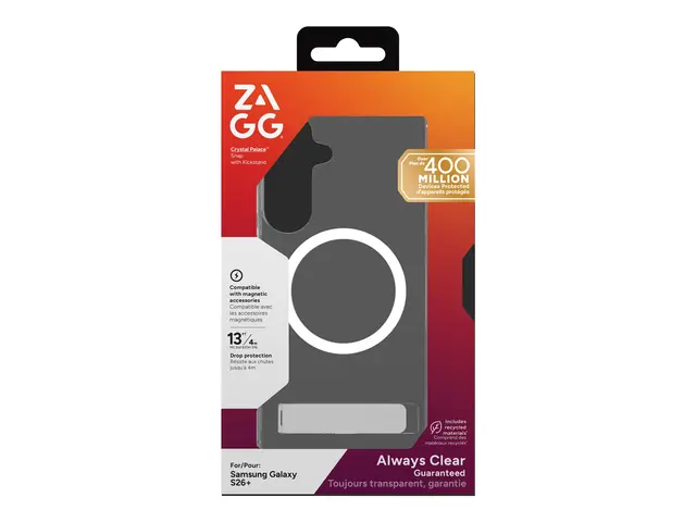 Zagg Crystal Palace Snap KS - Baksidedeksel for mobiltelefon magne...