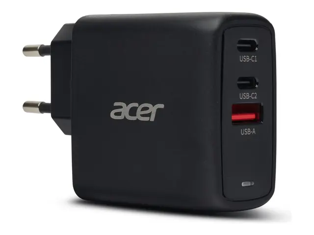 Acer OPD611 - USB-C-strømadapter - GaN2 - AC - 67 watt - utgangsko...
