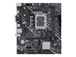 ASUS PRIME H610M-D D4 - Hovedkort micro ATX - LGA1700-sokkel - H610 Chipset - USB 3.2 Gen 1 - Gigabit LAN - innbygd grafikk (CPU kreves) - HD-lyd (8-kanalers)