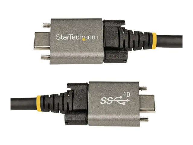 StarTech.com 3ft 1m Side Screw Locking USB C Cable 10Gbps, 3.1/3.2...