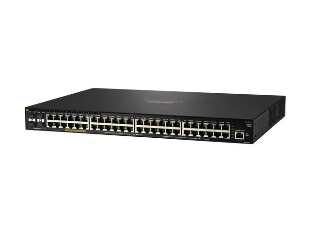HPE Aruba 2930F 48G PoE+ 4SFP - Switch - L3 - Styrt - 48 x 10/100/...