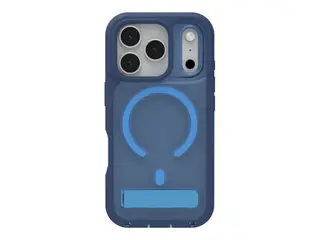 ZAGG Rainier Snap - Baksidedeksel for mobiltelefon robust - stativ + kamerakontrollknapp - MagSafe-samsvar - grafen - kobaltblå horisont - for Apple iPhone 17 Pro